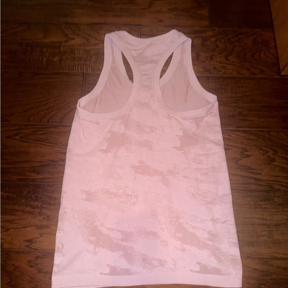 Athleta Light Pink Racerback Tank Top​ - Picture 4 of 6